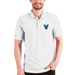 Men's Antigua White/Silver Villanova Wildcats Esteem Polo