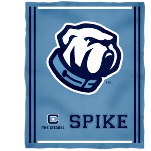 Citadel Bulldogs 36'' x 48'' Children's Mascot Plush Blanket