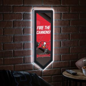 Tampa Bay Buccaneers LED Wall Pennant