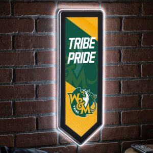 William & Mary Tribe LED Wall Pennant