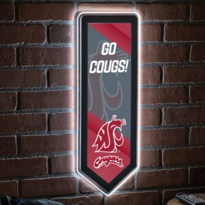 Washington State Cougars LED Wall Pennant