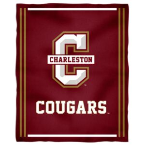 Charleston Cougars 36'' x 48'' Children's Mascot Plush Blanket
