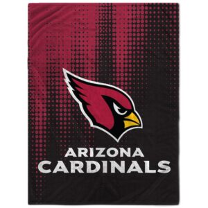 Arizona Cardinals 60'' x 80'' Half Tone Drip Flannel Fleece Blanket