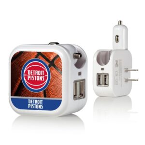 Detroit Pistons Basketball Design USB Charger