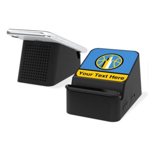 Chicago Sky Personalized Wireless Charging Station & Bluetooth Speaker