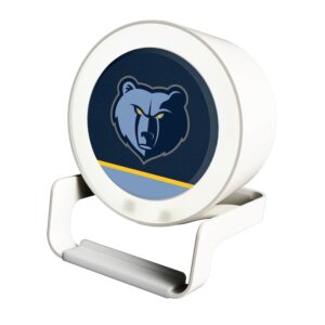 Memphis Grizzlies Endzone Design Night Light Wireless Charger And Bluetooth Speaker