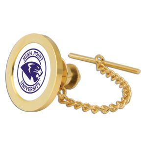 Gold High Point Panthers Team Logo Tie Tack/Lapel Pin