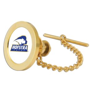 Gold Hofstra University Pride Team Logo Tie Tack/Lapel Pin