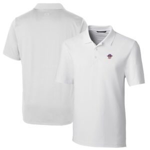 Men's Cutter & Buck White ECU Pirates Logo Big & Tall Forge Stretch Polo