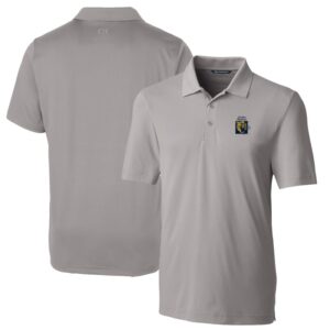 Men's Cutter & Buck Gray FIU Panthers Big & Tall Forge Stretch Polo