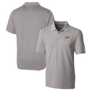 Men's Cutter & Buck Gray George Mason Patriots Forge Stretch Polo