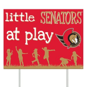 Ottawa Senators 24" x 18" Little Fans At Play Yard Sign