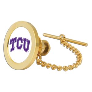 Gold TCU Horned Frogs Team Logo Tie Tack/Lapel Pin