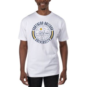 Men's Uscape Apparel White Northern Arizona Lumberjacks T-Shirt