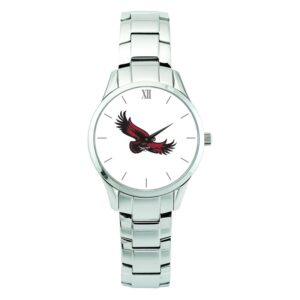 Women's Silver Saint Joseph's Hawks Stainless Steel Bracelet Wristwatch