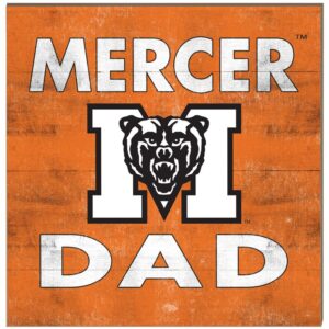 Mercer Bears 10'' x 10'' Dad Plaque
