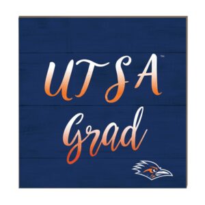 UTSA Roadrunners 10'' x 10'' Grad Plaque
