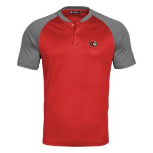 Men's Levelwear Red/Charcoal Ottawa Senators Blade Polo