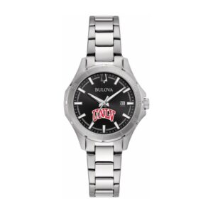 Women's Bulova Black UNLV Rebels Stainless Steel Classic Sport Watch
