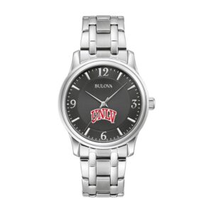 Bulova Black UNLV Rebels Stainless Steel Corporate Collection Watch