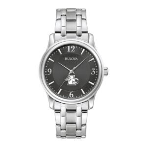 Bulova Black Loyola Greyhounds Stainless Steel Corporate Collection Watch