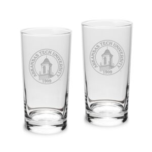 Arkansas Tech 10oz. 2-Piece Highball Glass Set