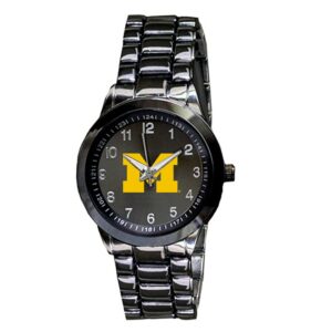 Women's Michigan Wolverines Integris Gunmetal Stainless Steel Watch