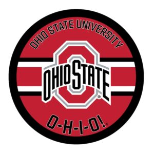 Ohio State Buckeyes 15" Round LED Lit Wall Sign