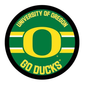 Oregon Ducks 15" Round LED Lit Wall Sign