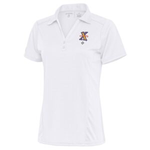 Women's Antigua White Cuban Giants Tribute Polo