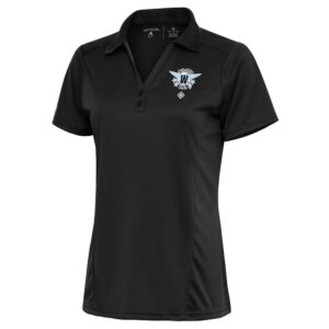 Women's Antigua Charcoal Washington Pilots Tribute Polo