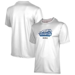 Men's ProSphere  White Assumption Greyhounds Music T-Shirt
