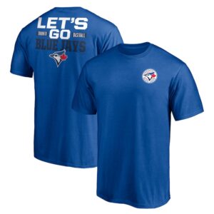Men's Royal Toronto Blue Jays Let's Go Jays T-Shirt