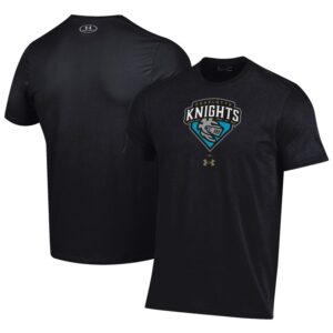 Men's Under Armour Black Charlotte Knights Performance T-Shirt