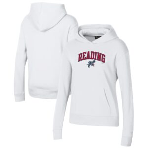 Women's Under Armour White Reading Phillies All Day Pullover Hoodie