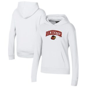 Women's Under Armour White Rochester Red Wings All Day Pullover Hoodie