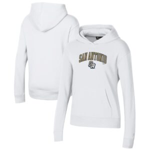 Women's Under Armour White San Antonio Missions All Day Pullover Hoodie