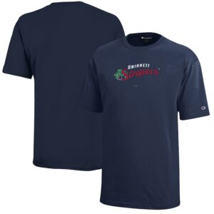 Youth Champion Navy Gwinnett Stripers Jersey T-Shirt