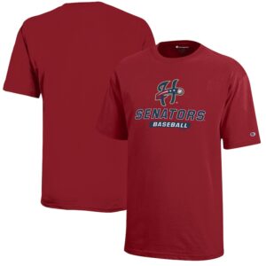 Youth Champion Red Harrisburg Senators Jersey T-Shirt