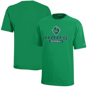 Youth Champion Green Hillsboro Hops Jersey T-Shirt