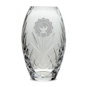 Montevallo Falcons 10'' Team Full Leaded Crystal Vase