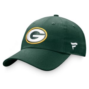 Men's Fanatics Green Green Bay Packers Fundamental Adjustable Hat