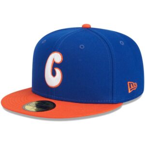 Men's New Era Blue Charlotte Knights Theme Nights   59FIFTY Fitted Hat