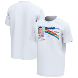 Men's White Superbad License T-Shirt