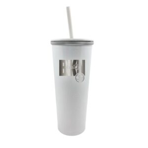 Brooklyn Nets 24oz. Opal Skinny Tumbler