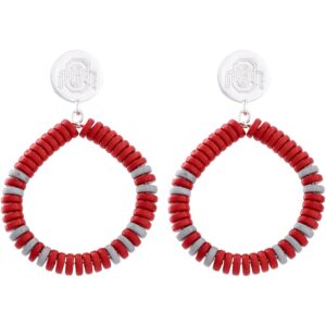 Ohio State Buckeyes Raya Earrings