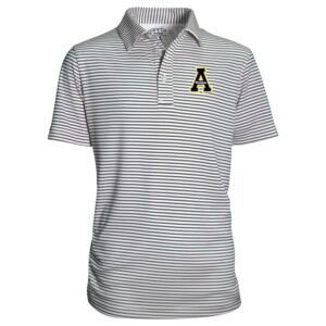 Youth Garb  Charcoal Appalachian State Mountaineers Carson Polo