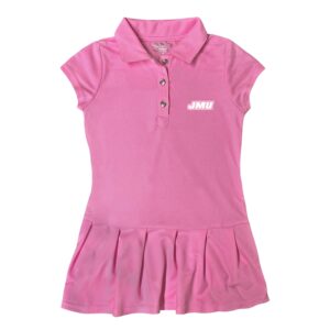 Girls Toddler Garb  Pink James Madison Dukes Caroline Cap Sleeve Polo Dress