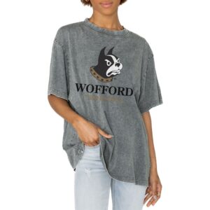 Women's Gameday Couture Gray Wofford Terriers Solid Defense Oversized T-Shirt