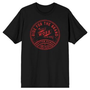 Unisex Black Yellowstone  T-Shirt